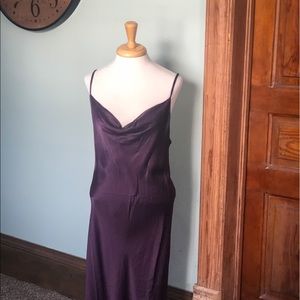 Shona Joy Mulberry Scoop Neck Midi Dress